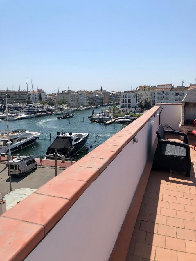 Appartement 80 M2,Port Rhodes D-2 Chambres, Terrasse Panoramique, Vue Sur Le Canal Principal D'Эмпуриабрава Экстерьер фото